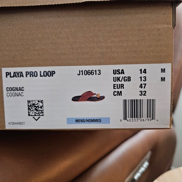 Chaco Men's Playa Pro Loop sandals w/toe loop, arch support - 14 0139 - NIB - Picture 6 of 7